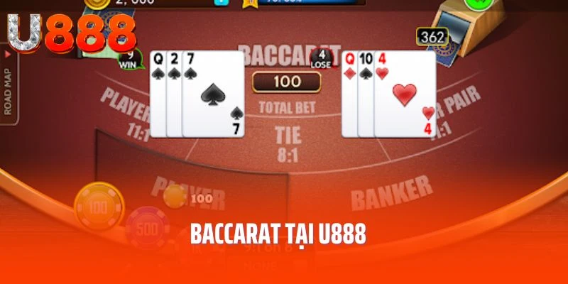 Baccarat U888 – Trò Chơi Đánh Bạc Sinh Lợi Nhuận Khủng